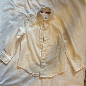 French Toast Kids white button down cotton shirt